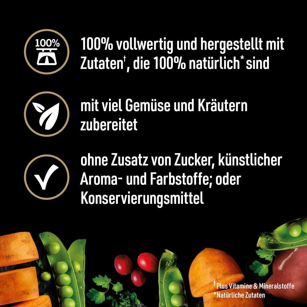 Cesar Hundefutter Nassfutter 12 x Sortenmix Dose