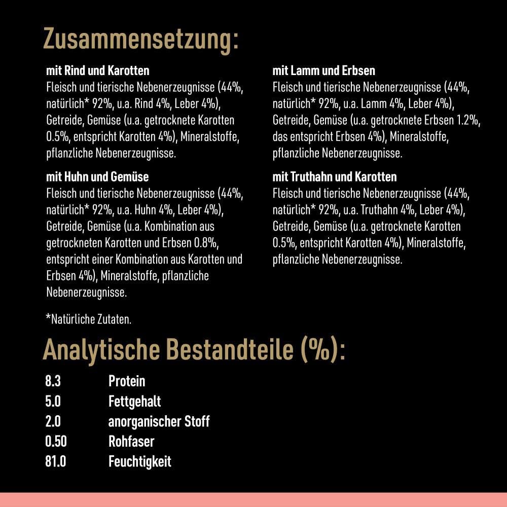 Cesar Hundenassfutter Selektion in Sauce 48x100g (4x12)