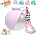Edelstahl Hundetrinkflasche mit faltbarem Silikonnapf auslaufsicher