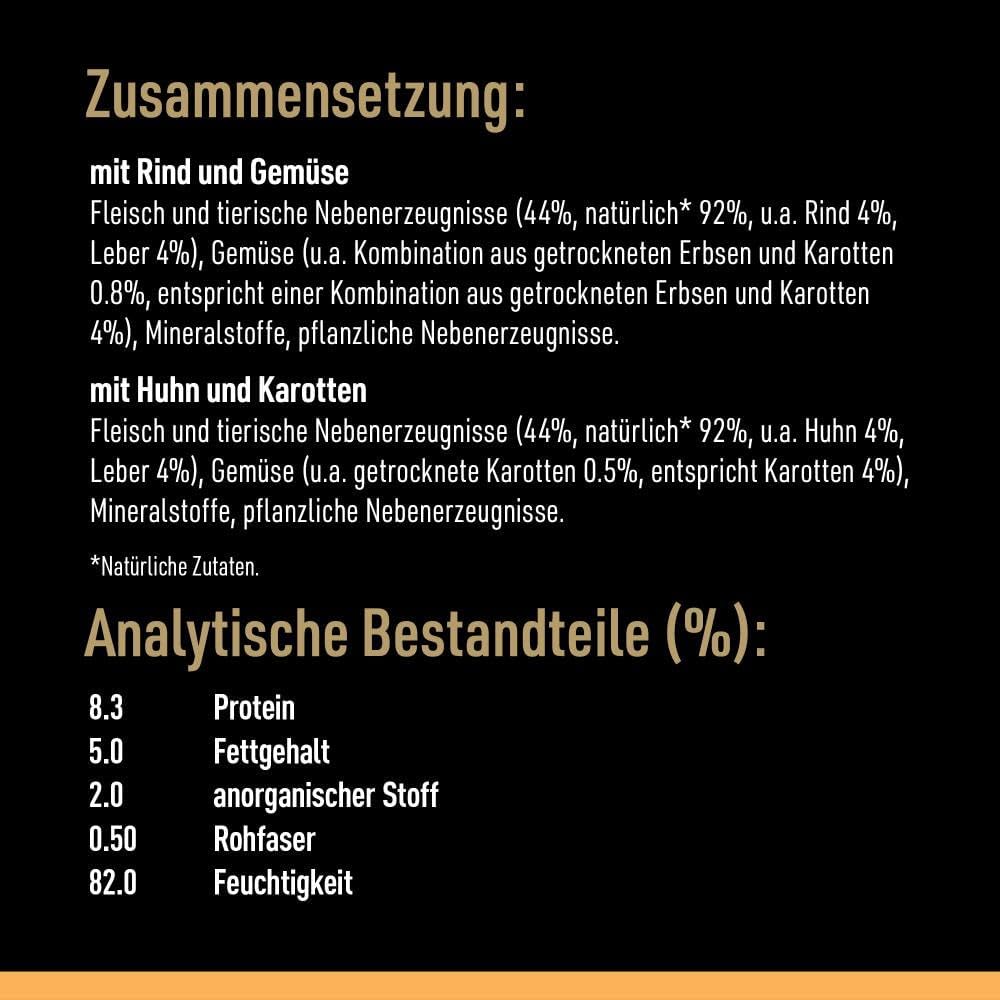 Cesar Hunde Nassfutter 40 x 100 g Selektion in Sauce - verschiedene Sorten