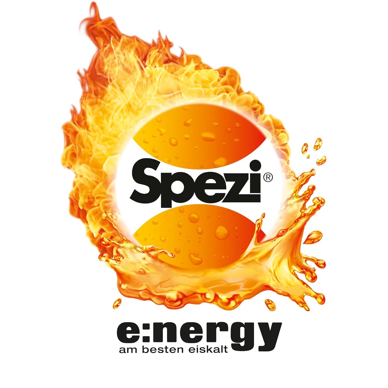 Spezi Energy Zero Drink 24x330ml Dose Cola und Orange koffeinhaltig mit Vitamine