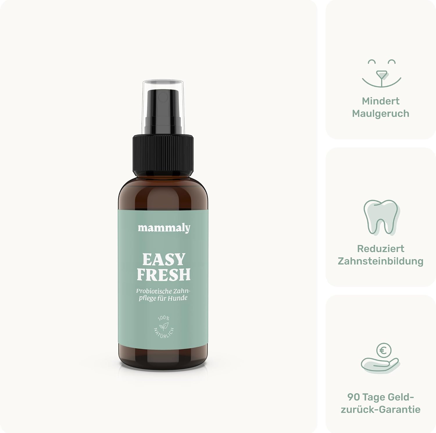 mammaly Fresh Smile Hundezahnpflege Leckerli 10-in-1 verschiedene Sort