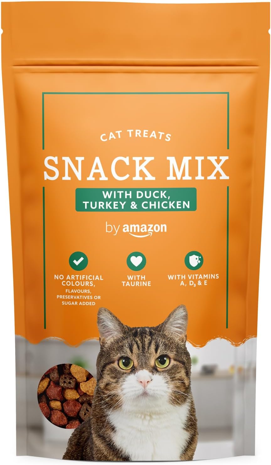 by Amazon Katzensnacks Verschiedene Sorten Ente Truthahn Huhn