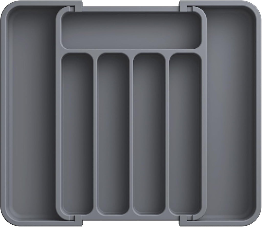 Besteckeinsatz erweiterbar fuer Schublade Kuechen Organizer Besteckkasten