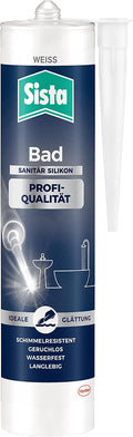 Sista Pattex Sanitaersilikon 280 ml weiss wasserfest geruchsneutral