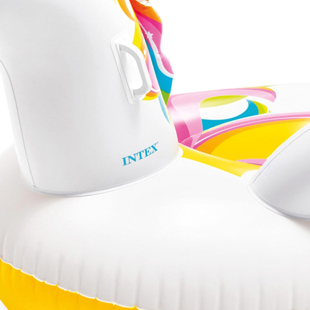 Intex 57561NP Aufblasbares Einhorn Reittier 226x173cm Schwimminsel Pool Luftmatr