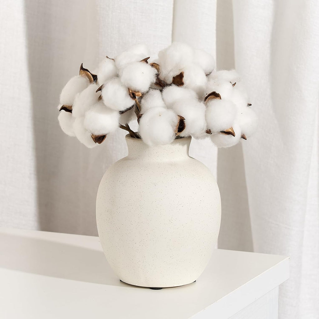Keramik-Blumenvase 15,2 cm Bohemian Stil rustikal Heimdekoration