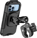 Wasserdichte Motorrad Handyhalterung 720° drehbar Lenkerhalter Universal