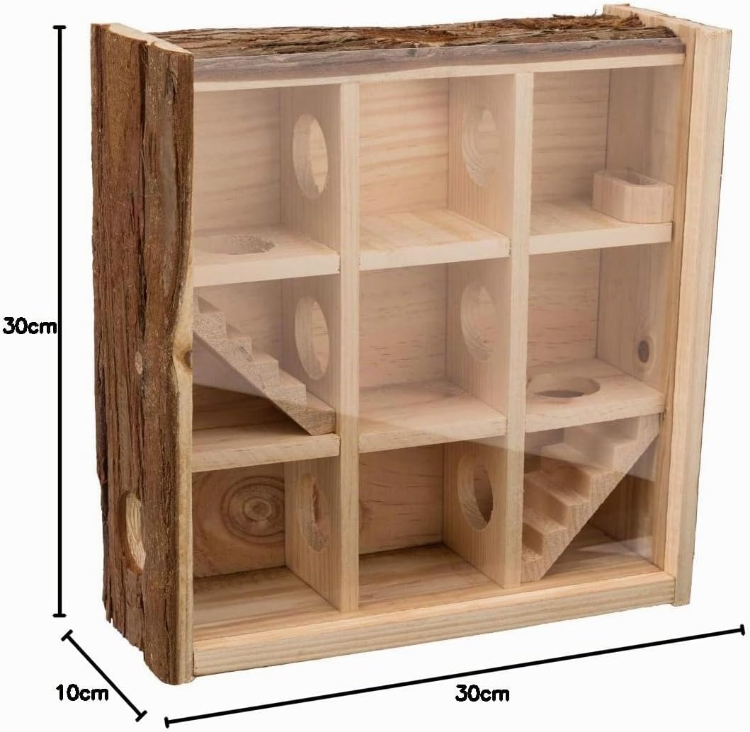Trixie Natural Living Spielturm 30x30x10 cm Kleintier Kletterturm