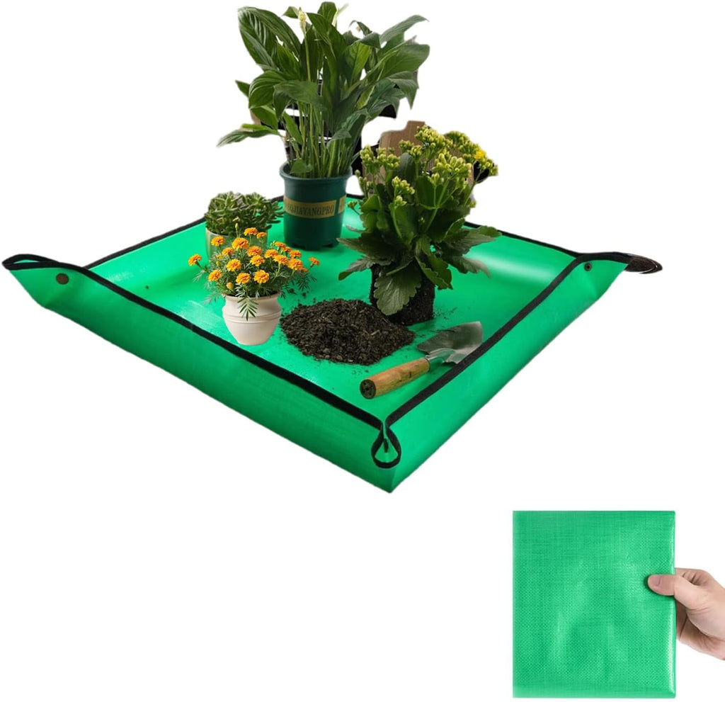 Umtopfmatte 74x100 cm wasserdichte PP Gartenschutzmatte 100cm