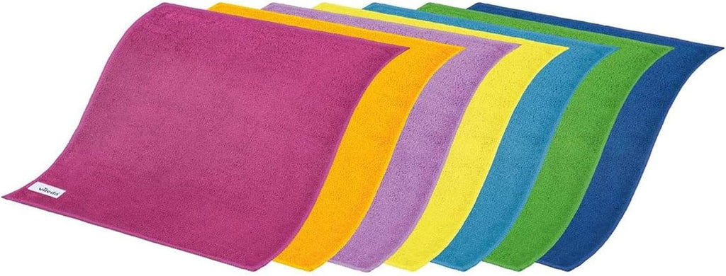 Vileda Mikrofasertuecher Colors Allzwecktuecher 9er Pack Reinigungstuecher