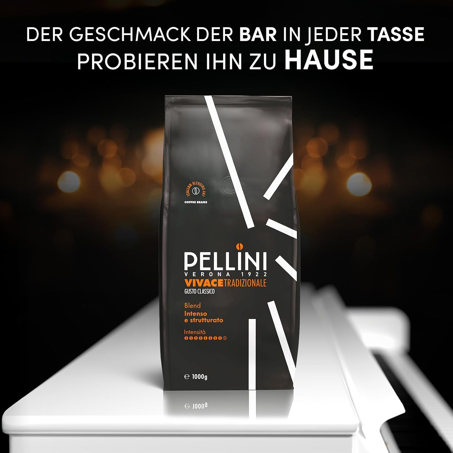 Pellini N.82 Vivace Espresso Kaffeebohnen Arabica Robusta Mischung