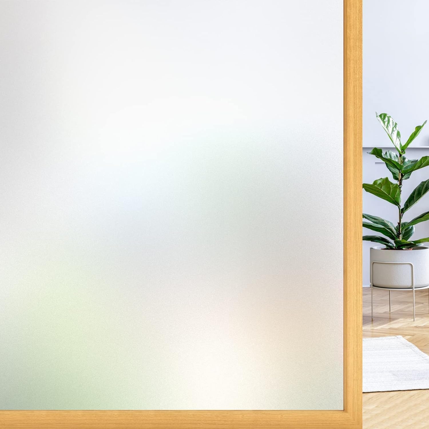 rabbitgoo Sonnenschutzfolie Silber 90x200 cm Fensterfolie Hitzeschutz 120cm-1000