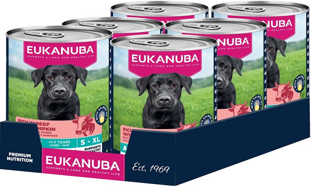 Hundefutter nass Rind Kürbis getreidefrei 6 x verschiedene Sorten
