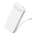 Anker Powerbank 20000 mAh 87W mit integriertem USB‑C Kabel, USB‑A, USB‑C