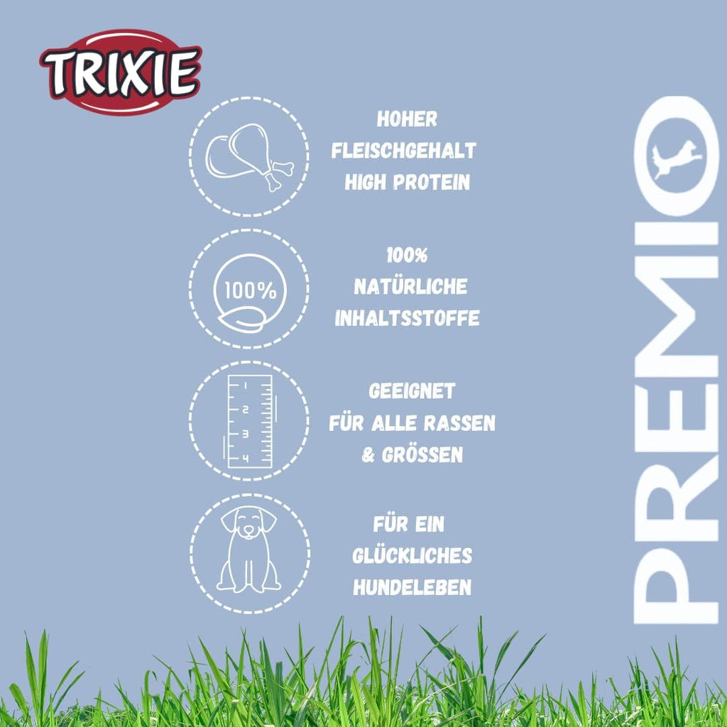 Trixie Premio Hundeleberwurst Hunde Leckerli glutenfrei ohne Zucker -30
