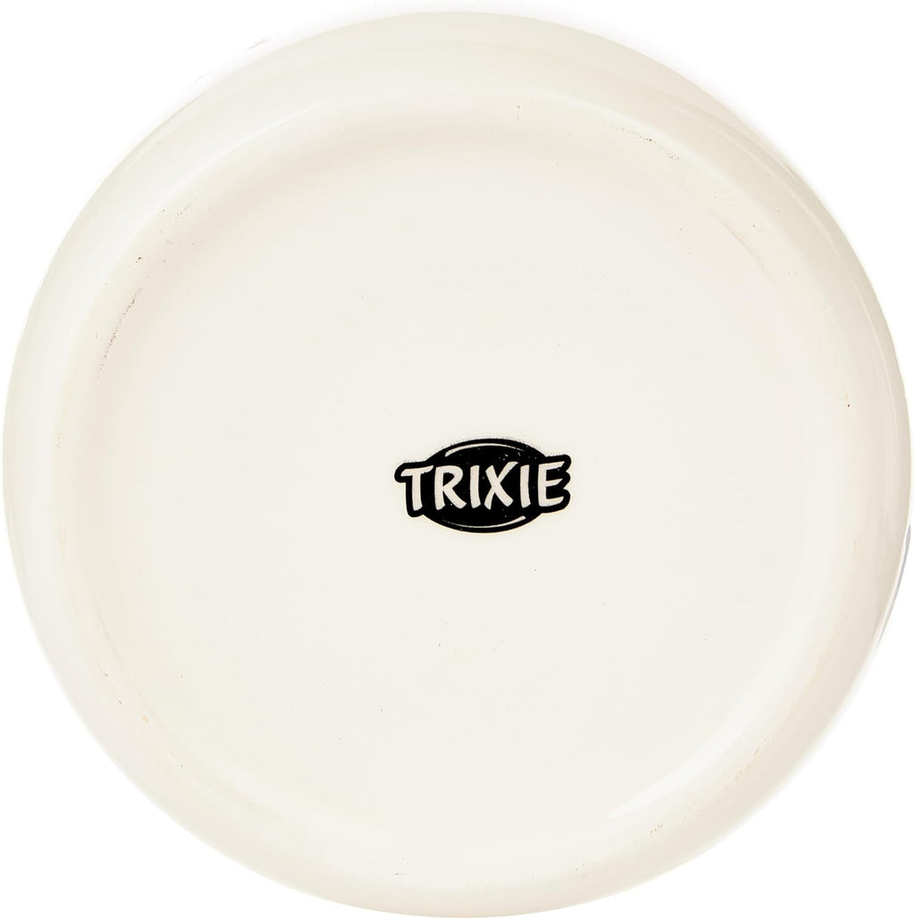Trixie Keramiknapf Ø13 cm creme/blau spuelmaschinengeeignet fuer Katzen