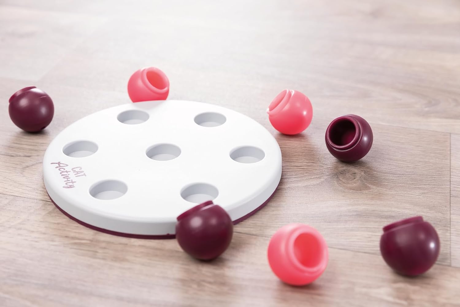 TRIXIE Cat Activity Solitär Intelligenzspiel für Katzen Denkspielzeug