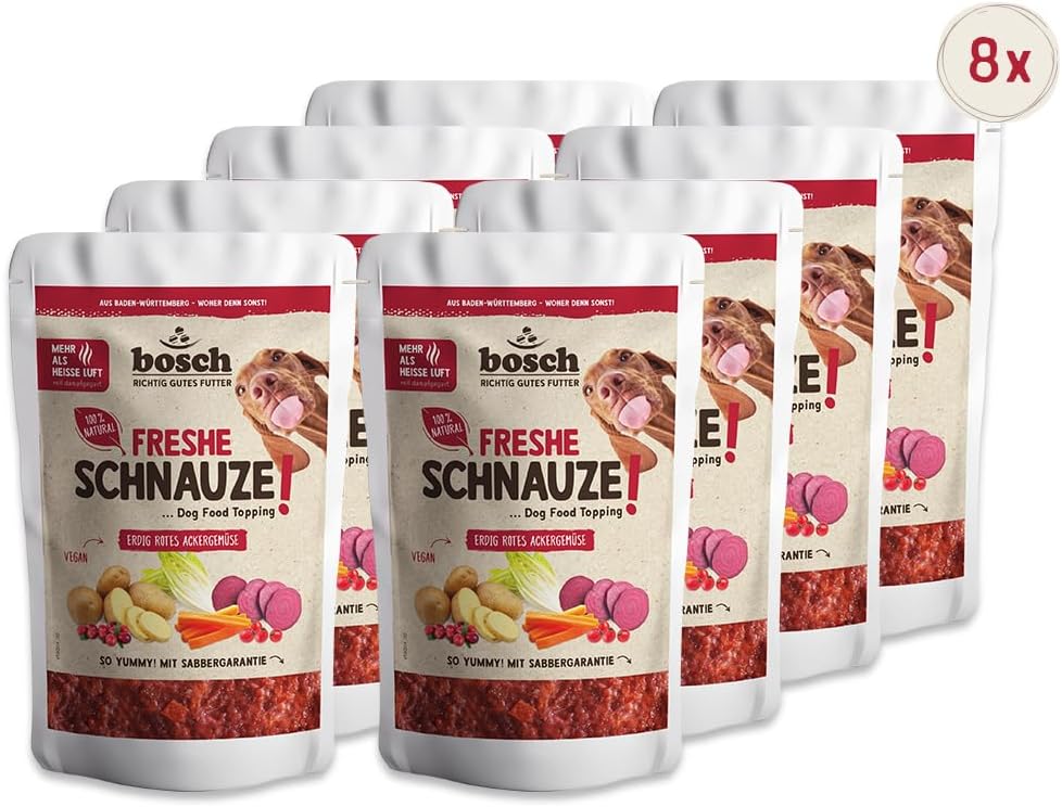 Bosch Freshe Schnauze Topping Kuerbis Karotte Suesskartoffel Linsen vers