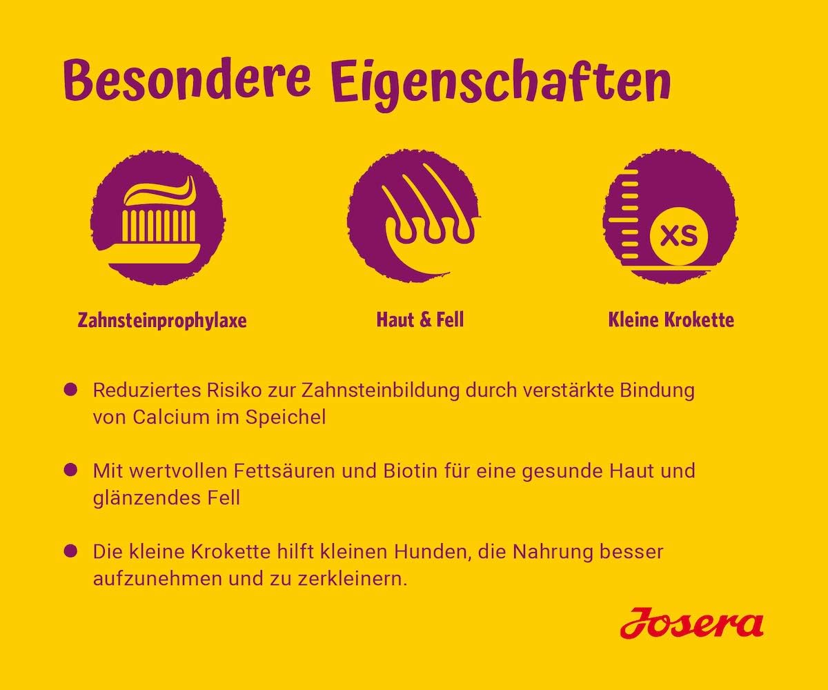 Trockenfutter fuer kleine Hunde verschiedene Sorten kleine Kroketten