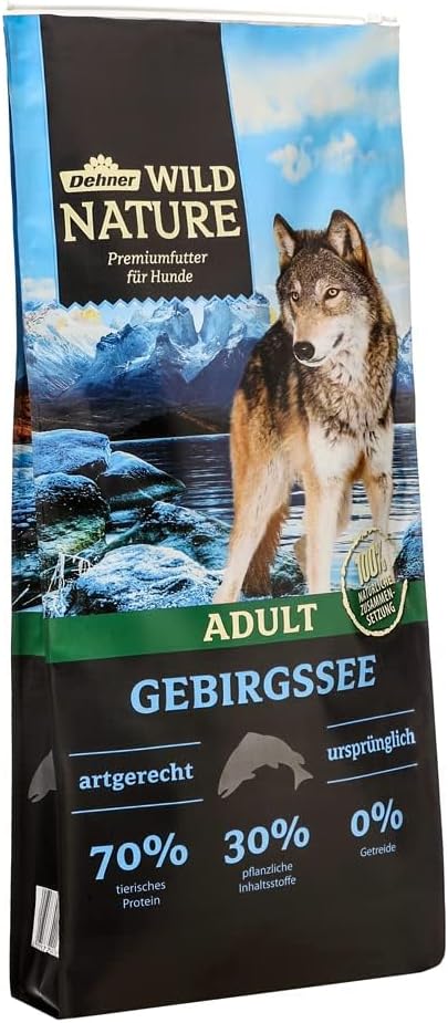 Dehner Wild Nature Hundefutter Ente getreidefrei zuckerfrei fuer Hunde