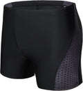 AMZSPORT Herren Badeshorts kurz Eng anliegend Schwimmhose S-XXL