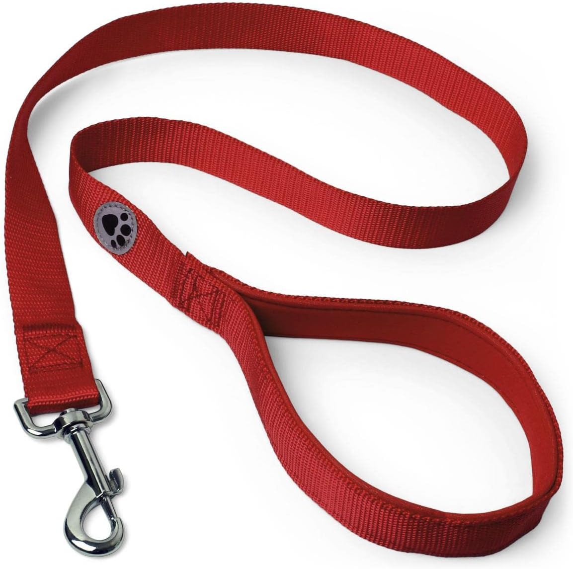 iGadgitz Hundeleine verstellbar 100cm-180cm gepolsterter Griff Schwarz