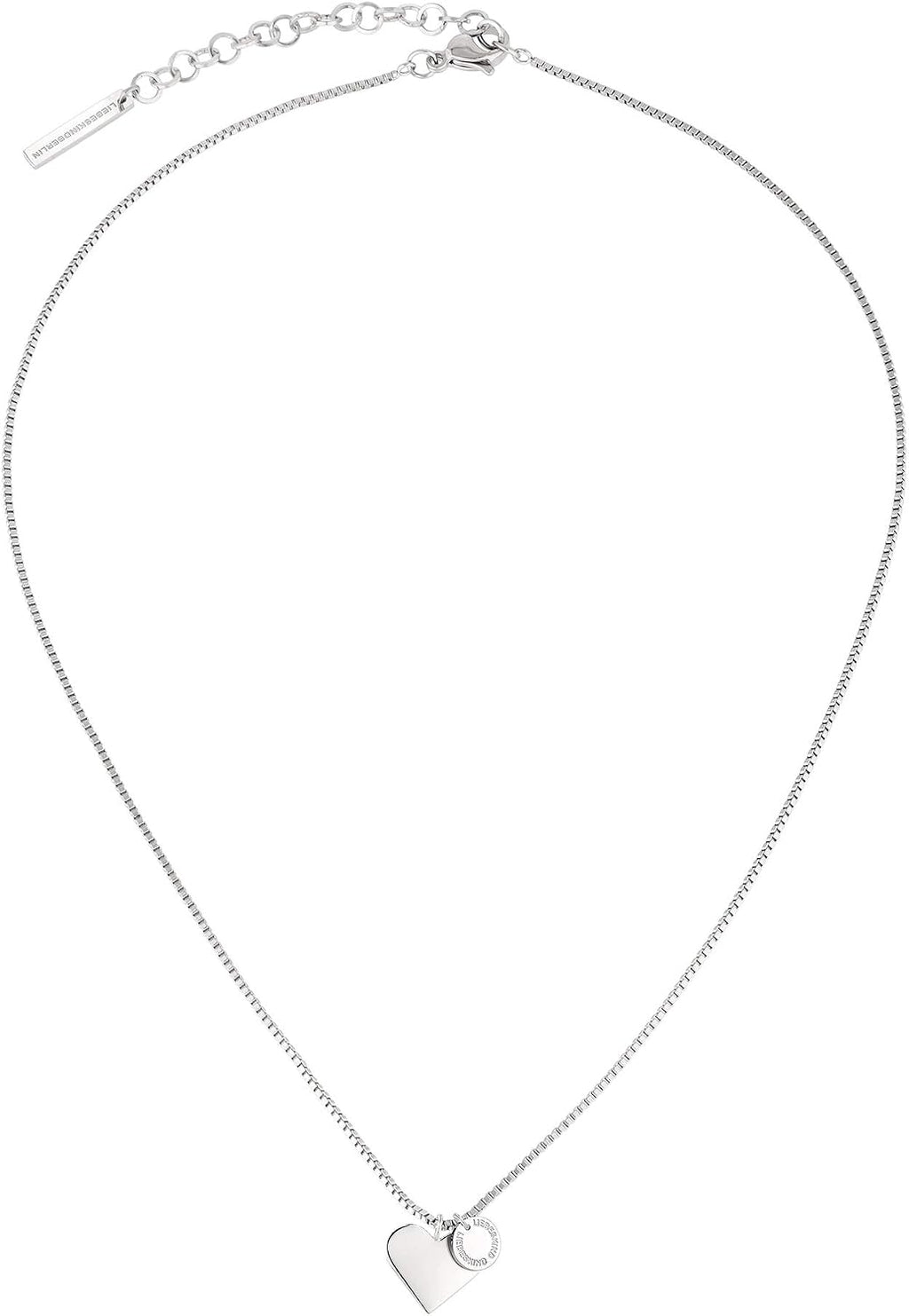 Liebeskind Berlin Schmuck Set Damen Edelstahl Kette Armband Ohrringe Herzanhaenge