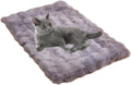 Selbstwaermende Haustierdecke 60x45 cm, flauschig, rutschfest fuer Hund Katze