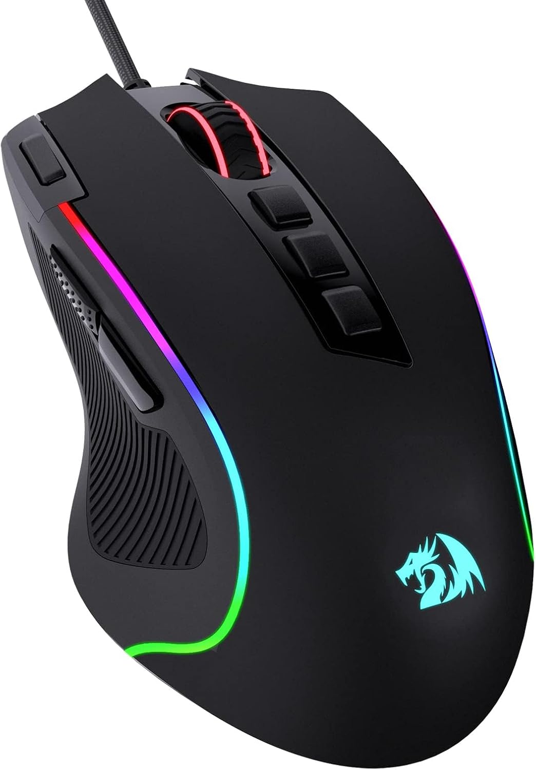 Redragon M612 Predator RGB Gamingmaus 8000 DPI kabelgebunden 11 Tasten