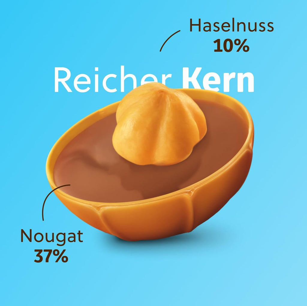 Toffifee Haselnuss Karamell mit Nougatcreme und Schokolade