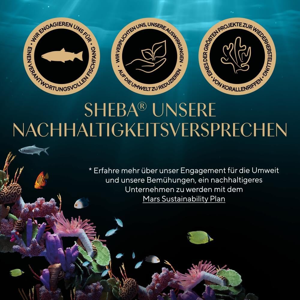 Sheba CatCare Fresh & Fine Fisch Nassfutter 50g Multipack Adult