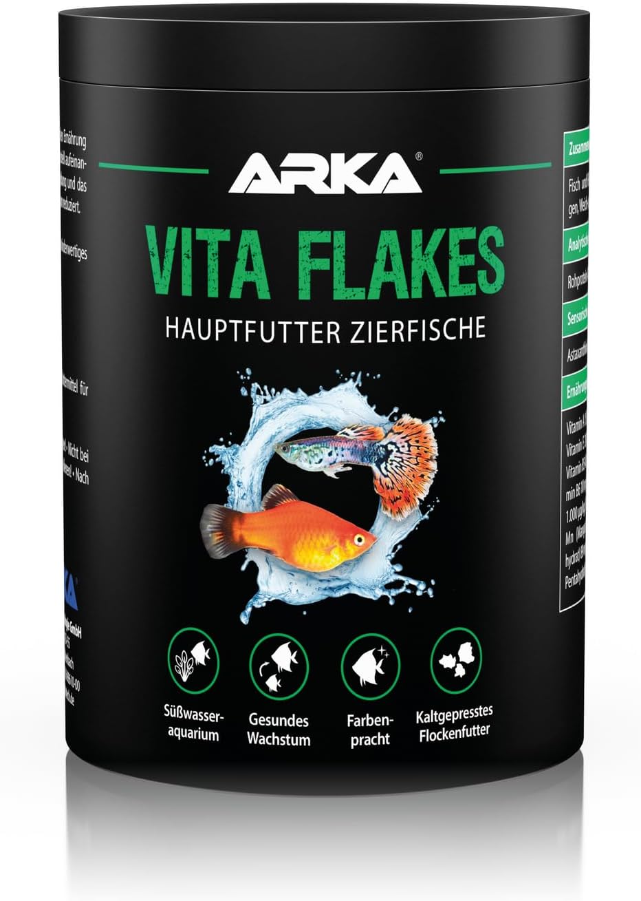 ARKA Vita Flakes Flockenfutter Zierfische kaltgepresst Farbenpracht
