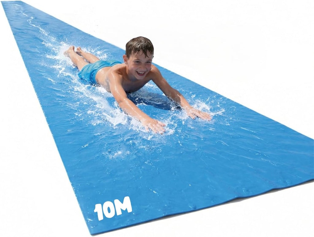Slip'n Slide 10 m Wasserrutschmatte XXL fuer Garten Wasserspiel Freiluft