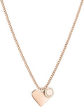 Liebeskind Berlin Schmuck Set Damen Edelstahl Kette Armband Ohrringe Herzanhaenge