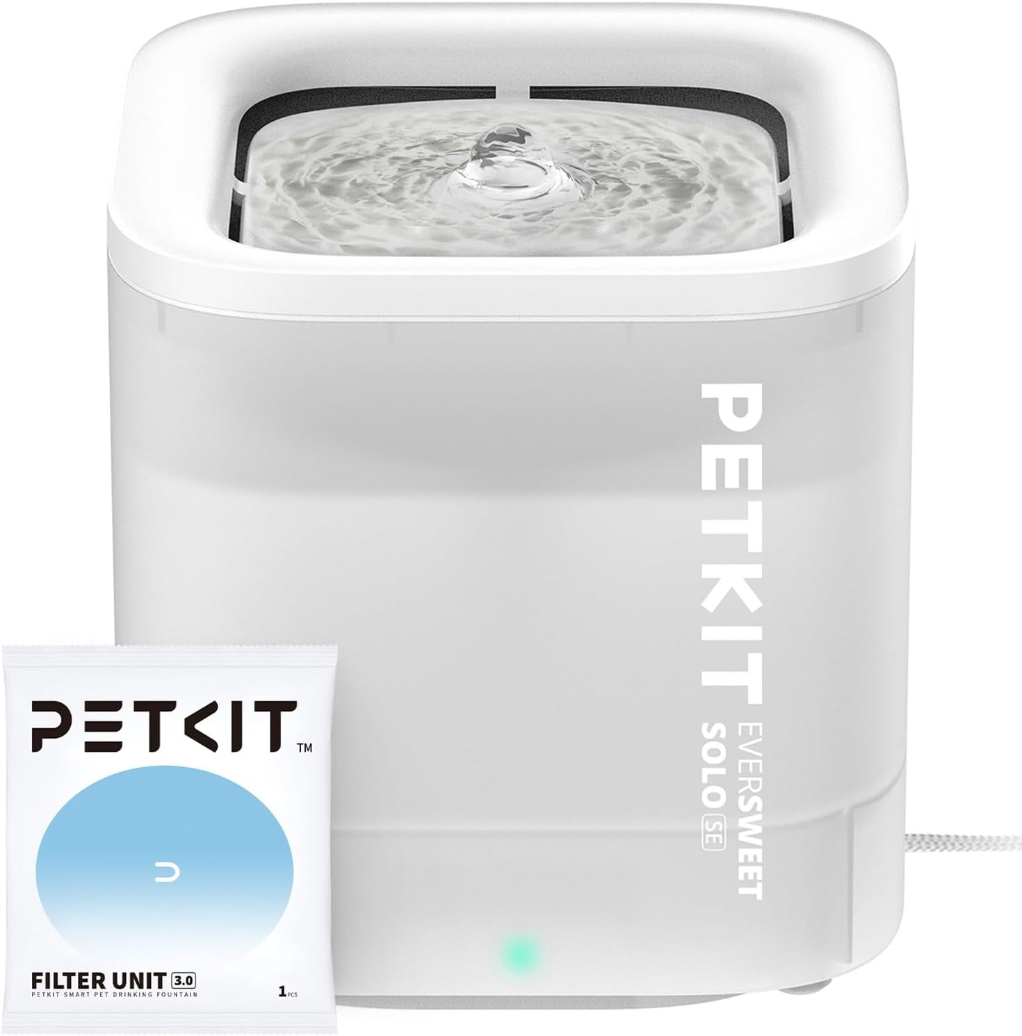 Petkit Cybertail Trinkbrunnen fuer Katzen Hunde leise 25 dB LED