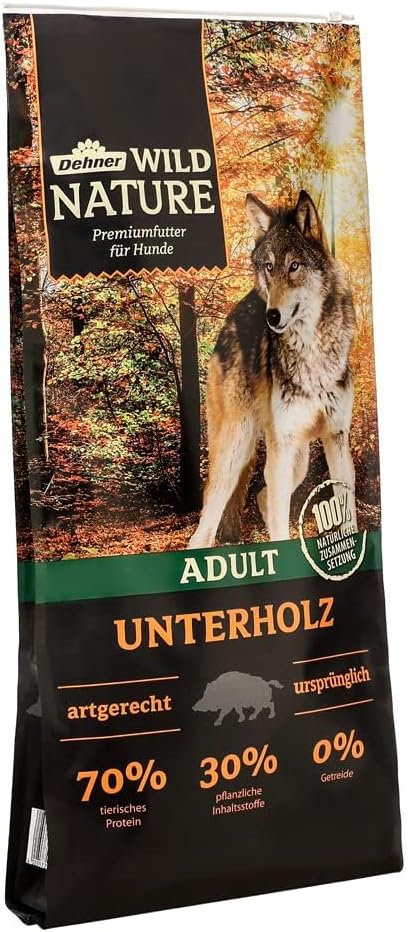 Dehner Wild Nature Hundefutter Ente getreidefrei zuckerfrei fuer Hunde