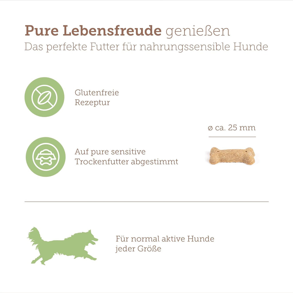 MERA Pure Sensitive Goody Snack Insect 600g Hundeleckerli Insektenprotein gluten