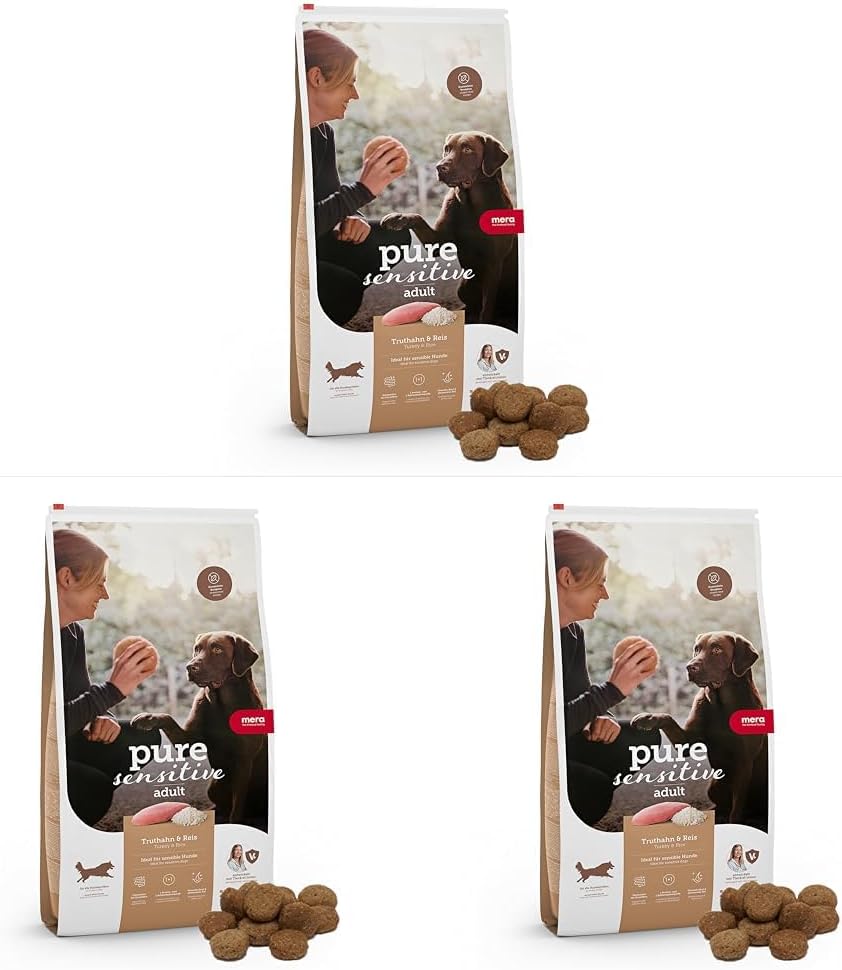MERA Pure Sensitive Hundefutter Truthahn und Reis verschiedene Sorten