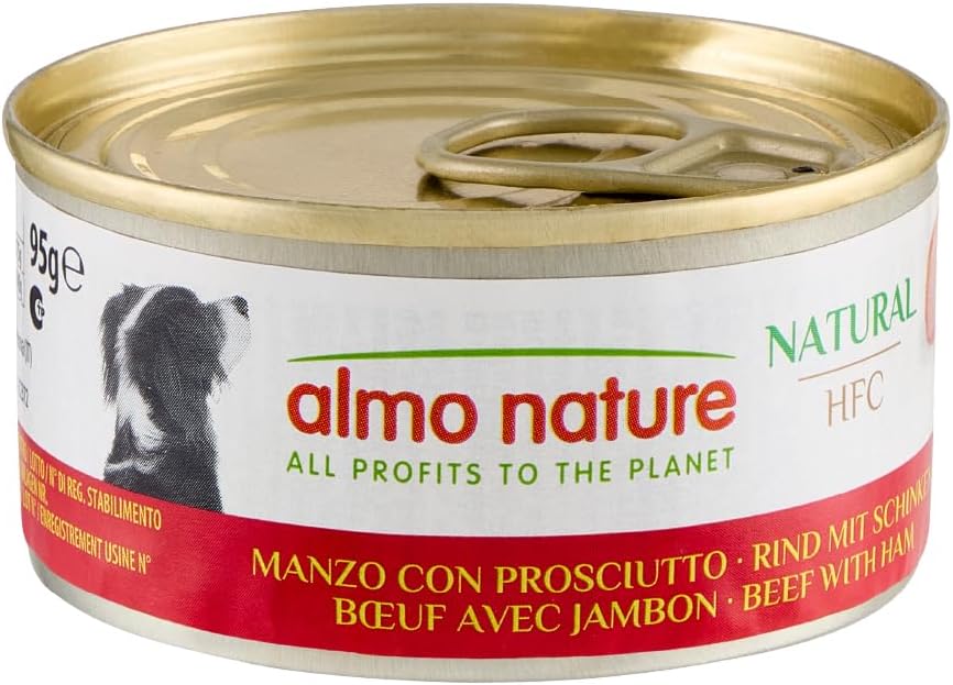 Almo Nature HFC Natural Hundefutter Nass Huehnerfilet 24x95g verschiedene Sorten