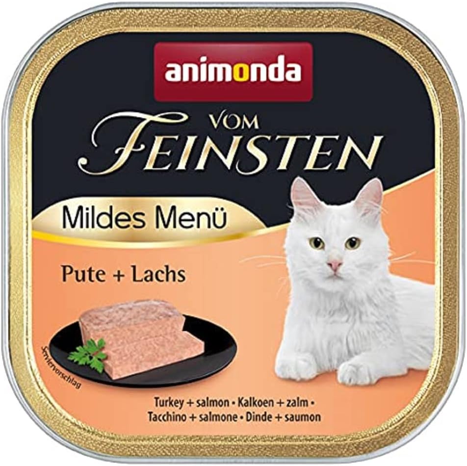 Animonda Vom Feinsten Mildes Menue Katzenfutter Pute 32x100g verschiedene Sorten