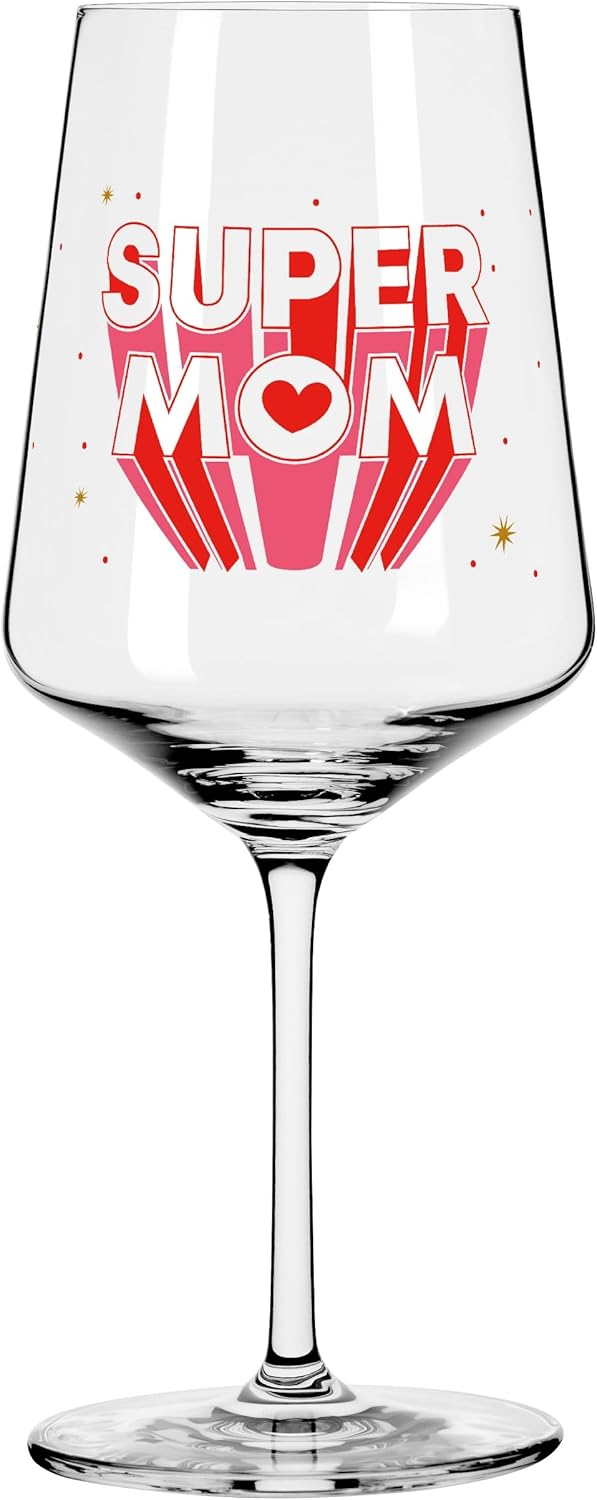 Cocktail-Glas 500 ml Ritzenhoff Serie Sprueche Super Mom Made in Germany