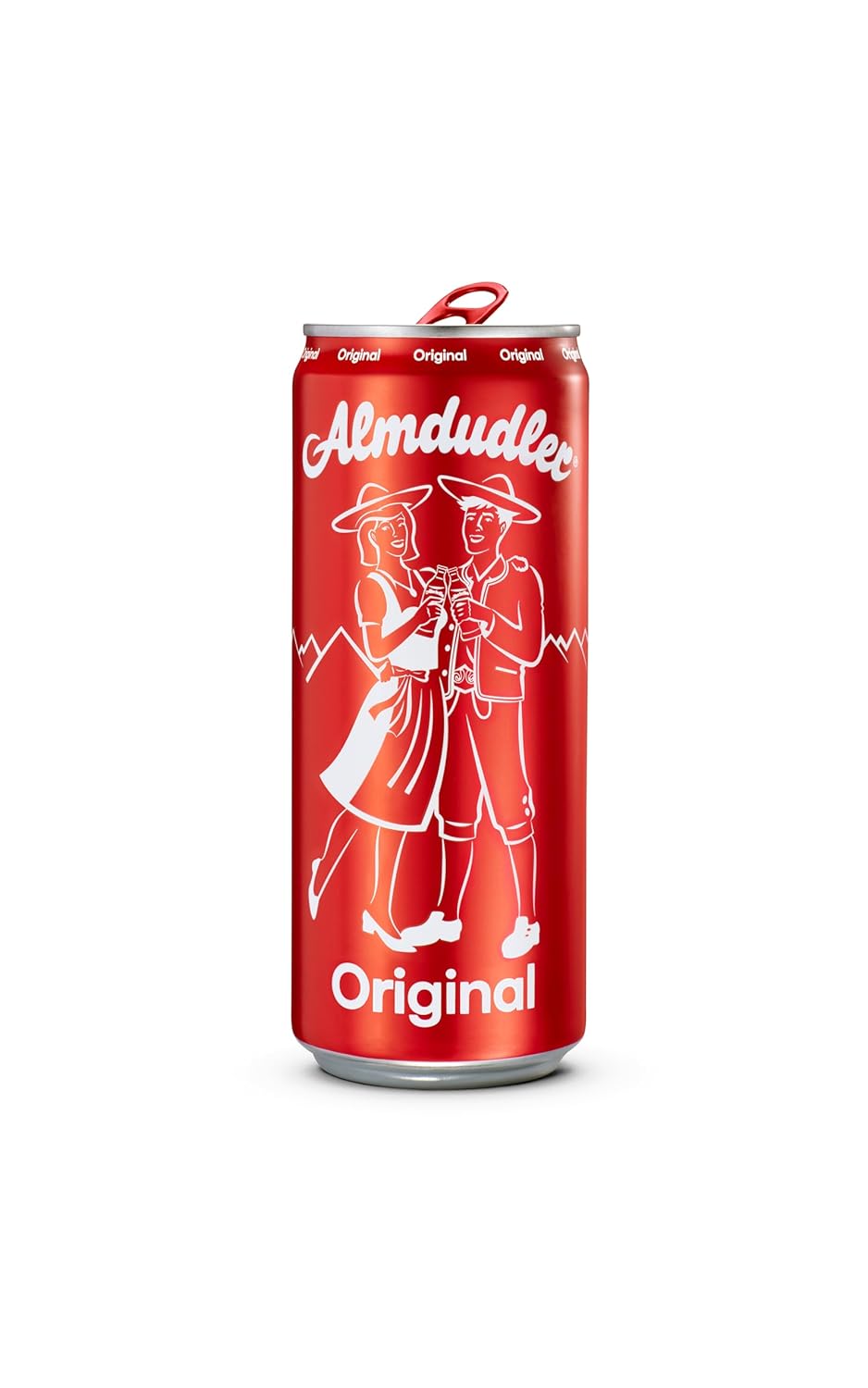 Almdudler Original Alpenkraeuter Limonade 24 x 0,33 l Glasflaschen