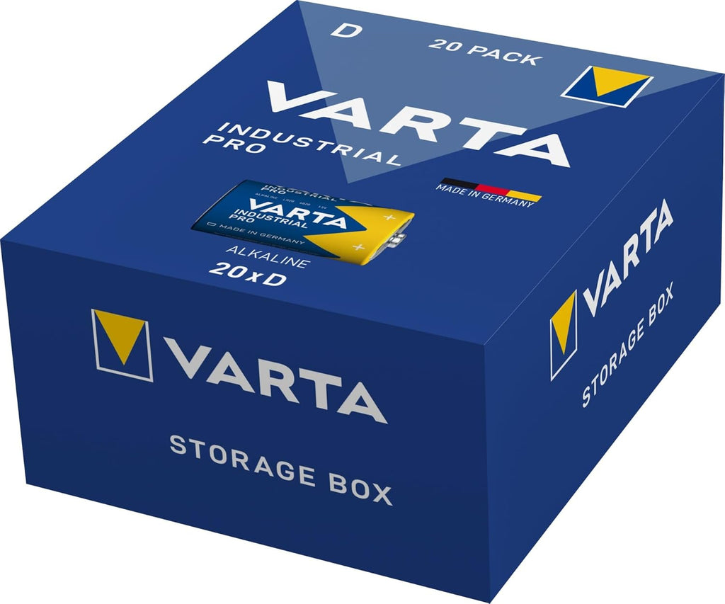 VARTA Industrial Pro AAA Alkaline Batterie 1,5V 40 Stueck Vorratspack