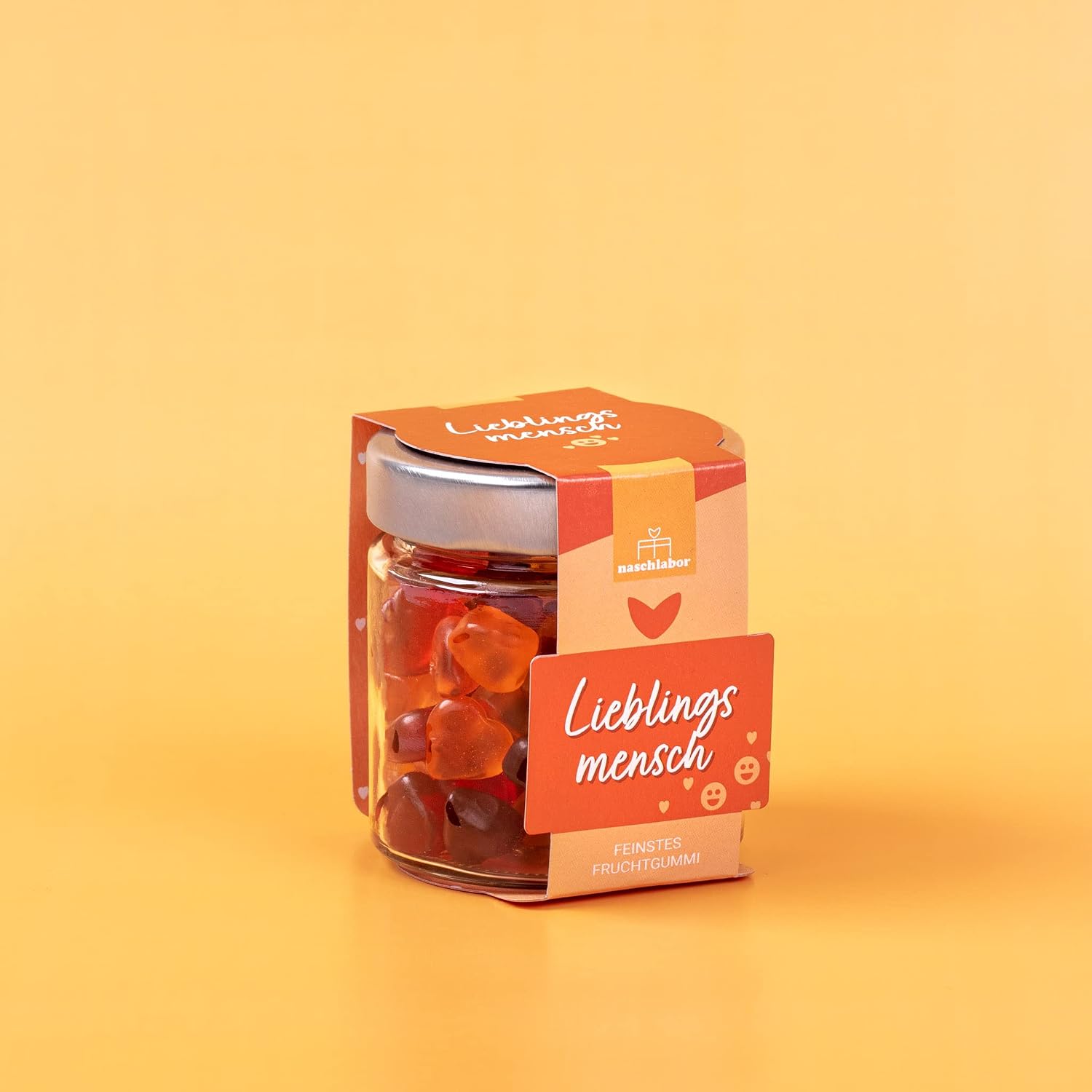 Fruchtgummi Geschenkglas Lieblingsmensch Valentinstag Mitbringsel