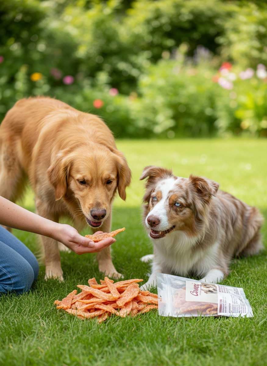 Hühnerbrustfilet Hundesnack 1 kg, getreidefrei, fettarm, wiederverschließbar