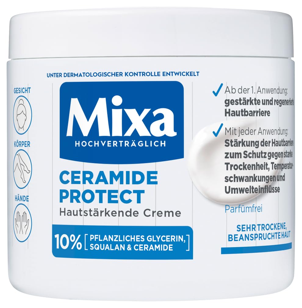 Mixa Ceramide Protect Koerpercreme fuer sehr trockene Haut