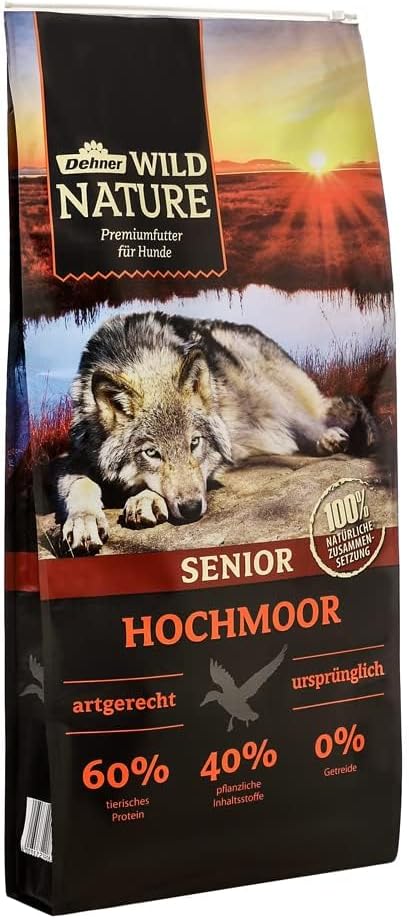 Dehner Wild Nature Hundefutter Ente getreidefrei zuckerfrei fuer Hunde