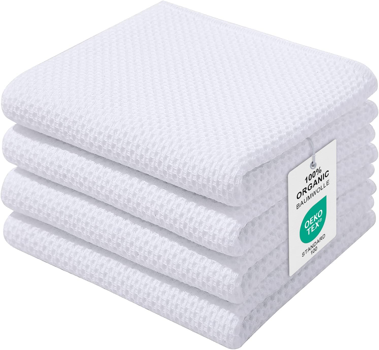 Geschirrtuecher 6er Set 100% Baumwolle 30×30 cm saugfaehig Dunkelgrau 30cm-72cm