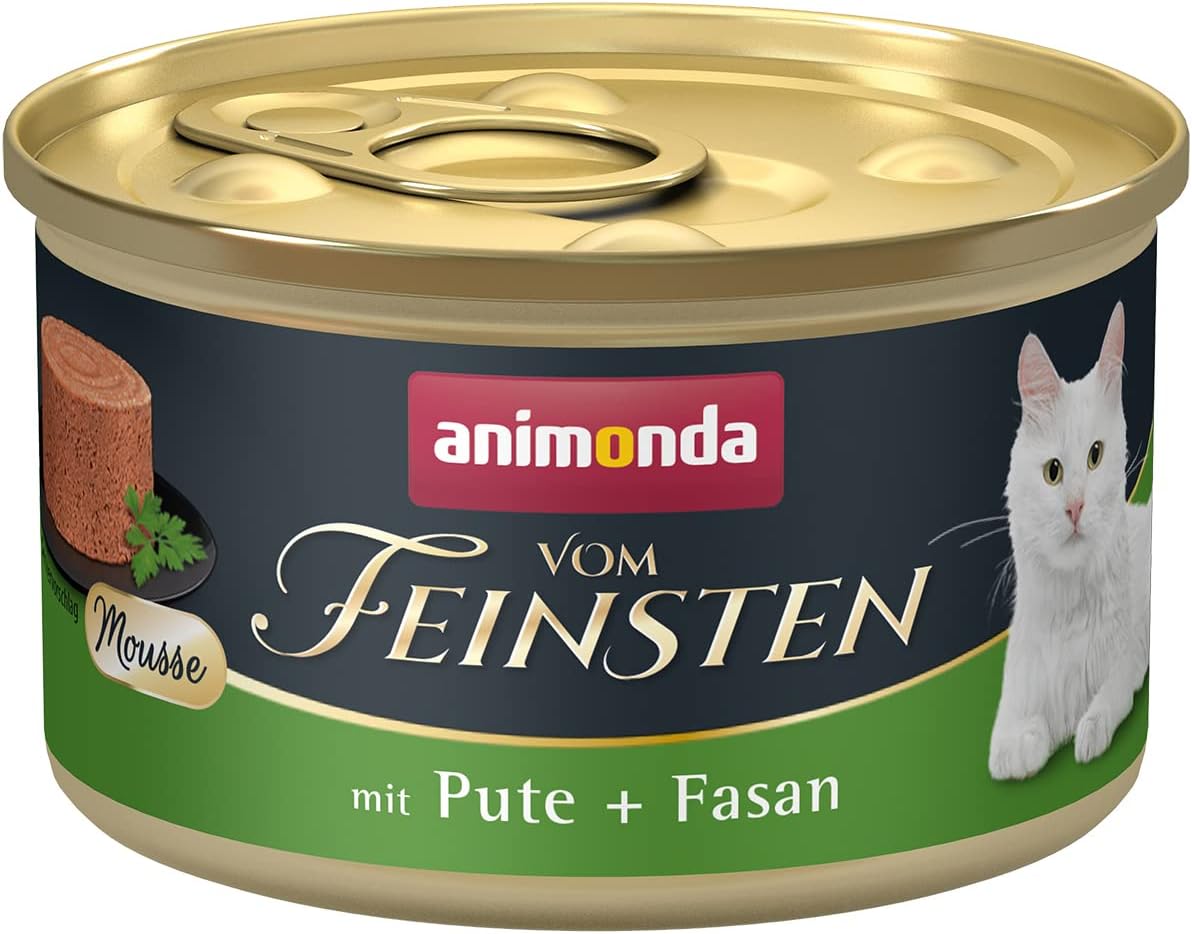Katzenfutter Mousse-Vielfalt 12er-72er Pack verschiedene Sorten
